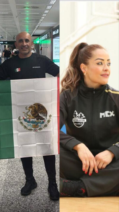 Iván González y Rocío Cárdenas, orgullo zacatecano en el Mundial FIMBA 2025