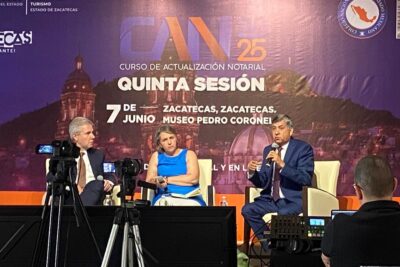Notarios nacionales actualizan conocimientos en jornada zacatecana
