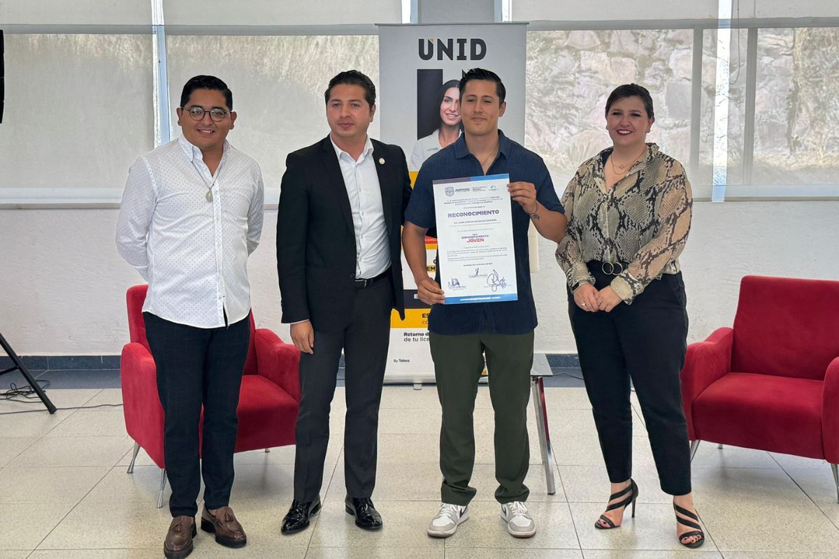 El ayuntamiento de Zacatecas impulsa el empoderamiento juvenil con foros motivacionales.