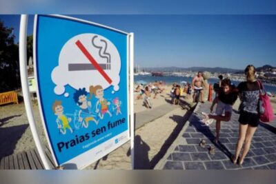 Autoridades en Francia prohíben fumar en playas y parques