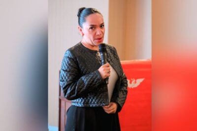 ¡Fuera agresores del poder! Yndira Sandoval llama a cumplir la Ley 3 de 3