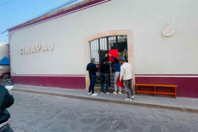 SIMAPAJ habilita puntos alternos de pago ante toma de instalaciones por el gremio magisterial