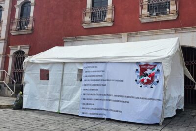 Rubén Ríos Huerta anuncia que se trabaja con Siapasf para lograr una resolución ante el paro