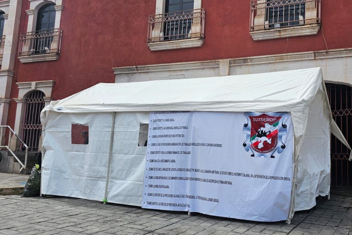 Rubén Ríos Huerta anuncia que se trabaja con Siapasf para lograr una resolución ante el paro