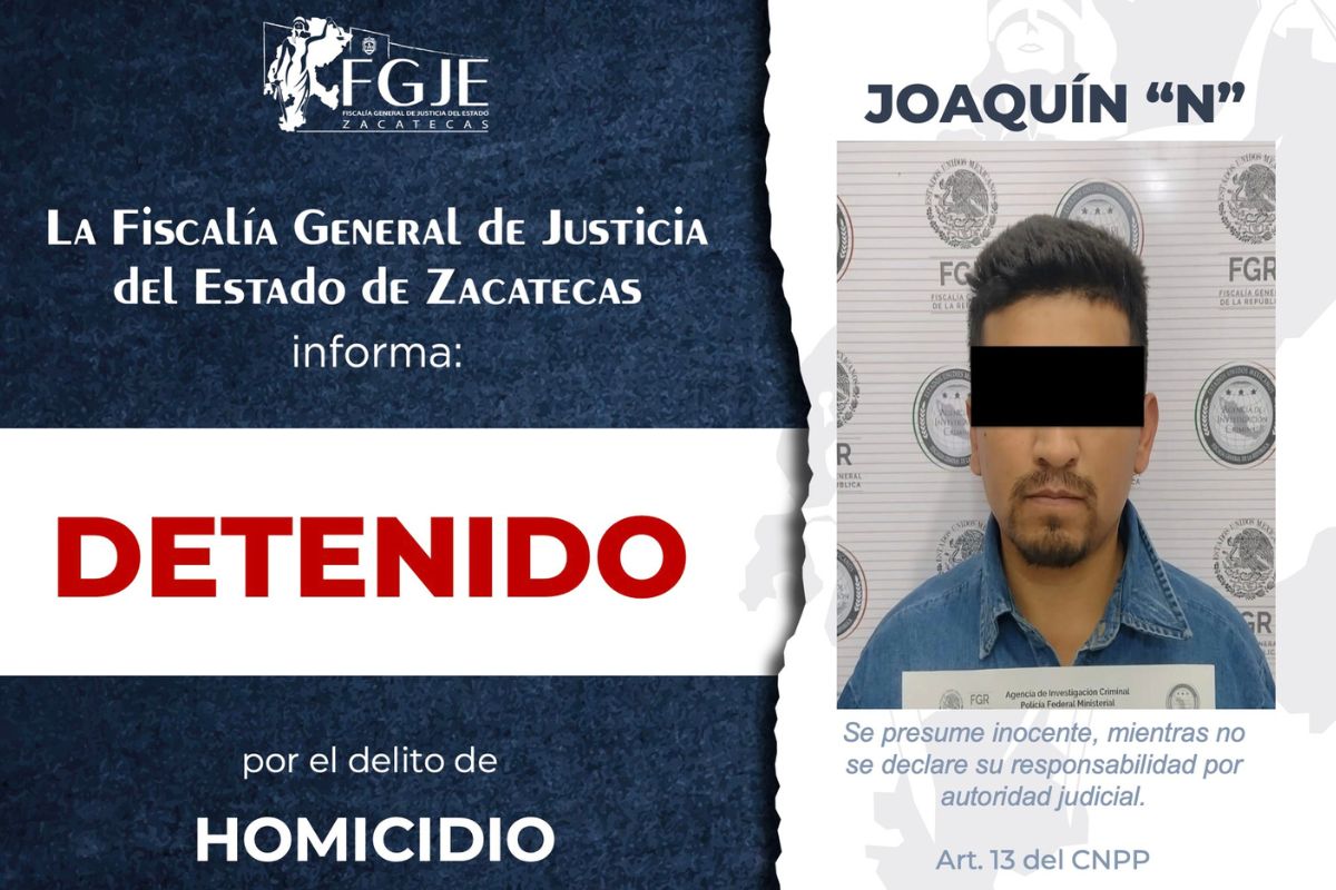 FGJE entrega a Joaquín "N" en inmediaciones del cruce fronterizo de Nuevo Laredo