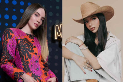 Belinda comparte video donde mencionan a Ángela Aguilar y después lo borra