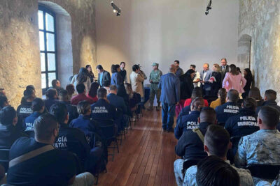 CDHEZ brinda capacitación a elementos policiacos y militares de Fresnillo