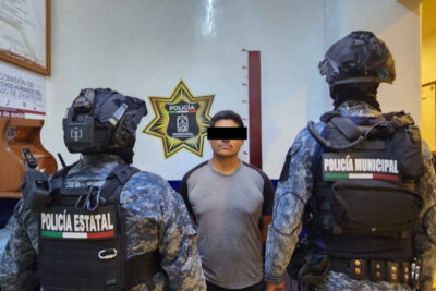Detienen a hombre con presunta droga en Guadalupe