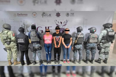 Detienen a tres presuntos generadores de violencia en la colonia Las Flores en Luis Moya