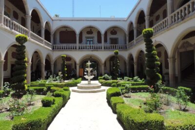 Avance del proyecto de construcción del nuevo edificio de la Presidencia Municipal de Jerez