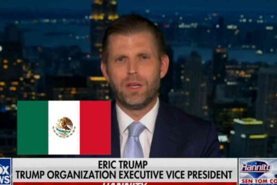 Hijo de Trump lanza polémica advertencia: “Si México atacara, sería decapitado en 4 segundos”