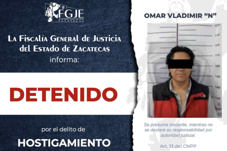 FGJEZ cumplimenta órdenes de aprehensión