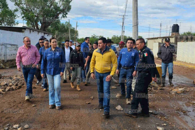 Fuertes lluvias registradas en Fresnillo afectan nueve viviendas