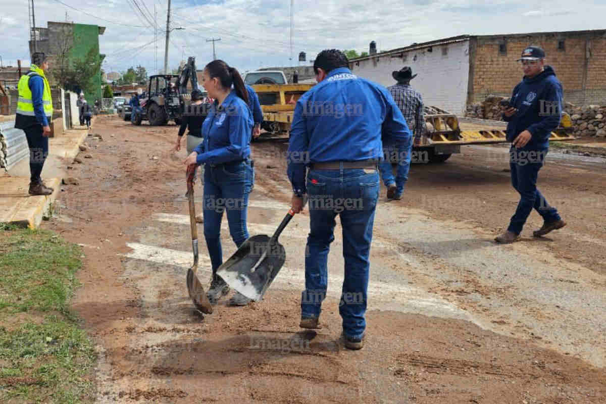 Fuertes lluvias registradas en Fresnillo afectan nueve viviendas