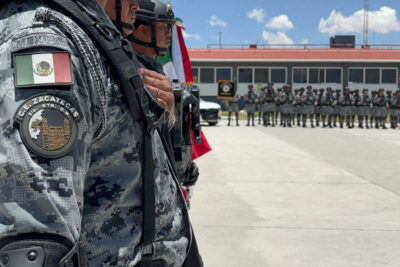 Inauguran en Fresnillo el 5º Batallón de Infantería de la Guardia Nacional