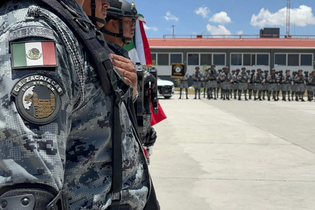 Inauguran en Fresnillo el 5º Batallón de Infantería de la Guardia Nacional