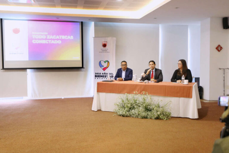 Gobierno de Zacatecas lleva conectividad a todos los municipios del estado