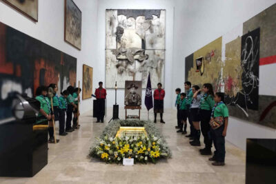Inician actividades por el 5to aniversario luctuoso de Manuel Felguérez en Zacatecas
