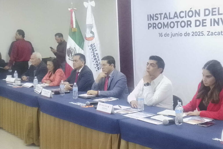 Instalan Comité Promotor de Inversión en Zacatecas