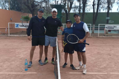 Lluvia del fin de semana impide la conclusión del Torneo de Tenis en el Club Fresnillo