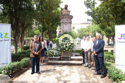 Conmemoran en Jerez el 137 aniversario del natalicio de Ramón López Velarde