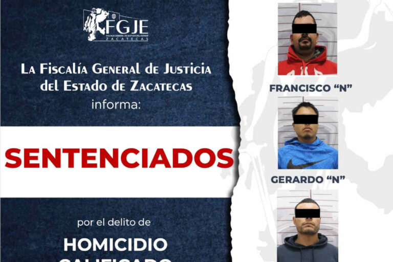 Sentencian a seis personas por homicidio de joven en centro de rehabilitación en Fresnillo