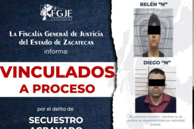 Vinculan a proceso a dos personas por secuestro agravado en Tlaltenango