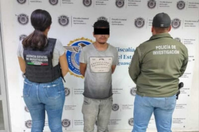 Detienen en Aguascalientes a presunto homicida buscado en Zacatecas
