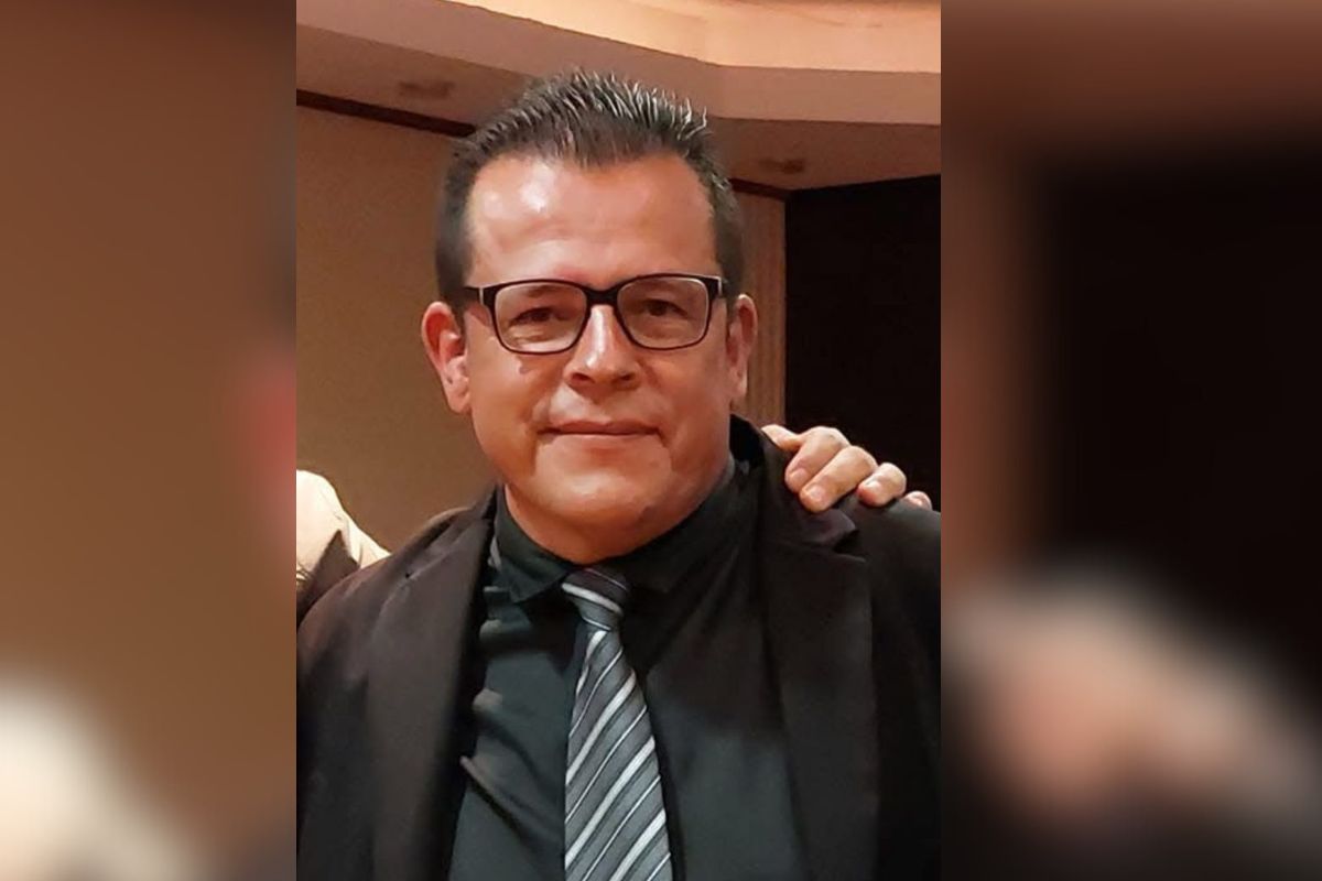 Ernesto Macías, secretario del Sindicato de Telesecundarias.