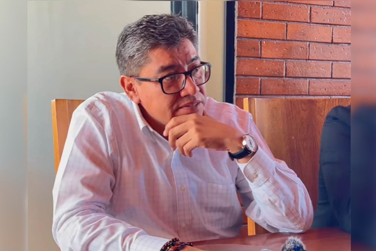 Saúl Monreal, senador.