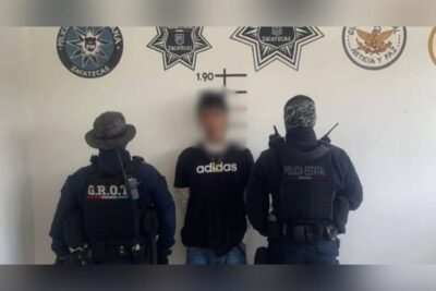 Aseguran a joven con dosis de presunta droga en la colonia El Orito