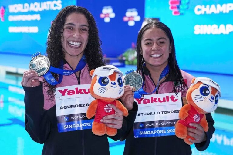 Ale Estudillo y Gaby Agúndez suben al podio en el Campeonato Mundial