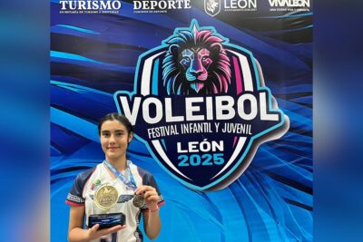 Issa Caldera, Campeona Nacional en el Festival Nacional Infantil Juvenil de Voleibol 2025