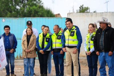 Alcalde de Fresnillo inicia gira de trabajo por tres comunidades para iniciar obras