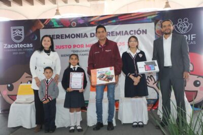 Premian a ganadores del Concurso de Dibujo Infantil “Justo por Mis Derechos 2025”