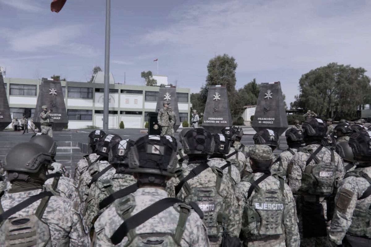 Arriban a Zacatecas 600 militares para reforzar seguridad.