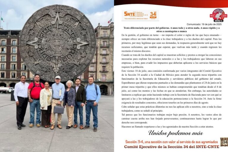 Gobierno posterga acuerdos con trabajadores de la educación