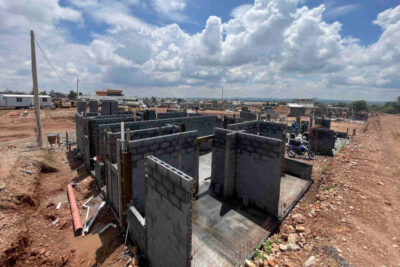 Avanza construcción de viviendas del Bienestar en Guadalupe, Zacatecas