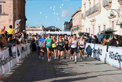 Carrera del Bienestar 2025 en Zacatecas congrega a miles de atletas