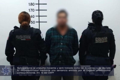 Detienen a un hombre en Zacatecas por daño a las cosas y lesiones
