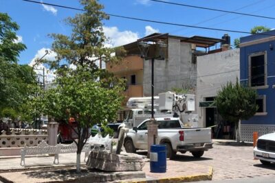 Pierde la vida trabajador de una empresa gasera al tocar un cable de energía eléctrica