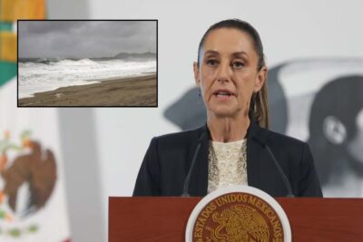 Sin daños tras alerta de tsunami en México por terremoto en Rusia: Sheinbaum