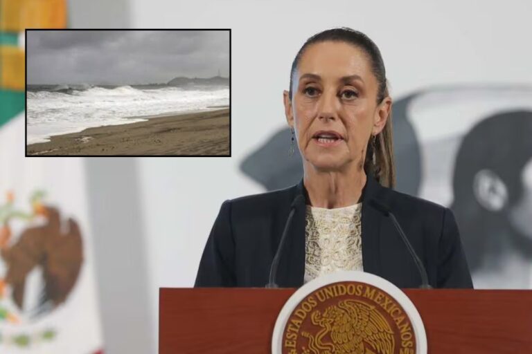 Sin daños tras alerta de tsunami en México por terremoto en Rusia: Sheinbaum