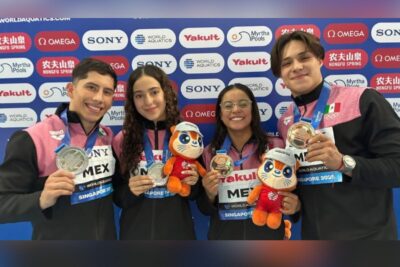 México en lo alto; plata en Campeonato Mundial de Singapur