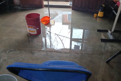 Inundaciones de aguas negras afectan a Tacoaleche