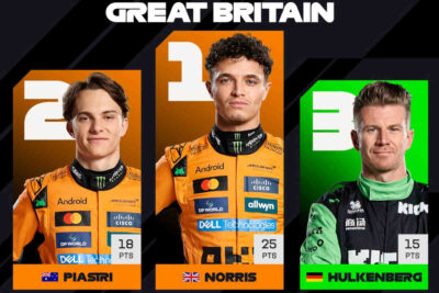 Lando Norris gana el GP de Gran Bretaña; Nico Hülkenberg consigue su primer podio