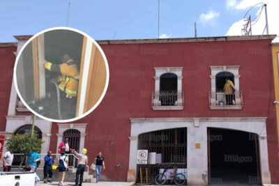 Se incendia edificio central del Siapasf por un corto circuito