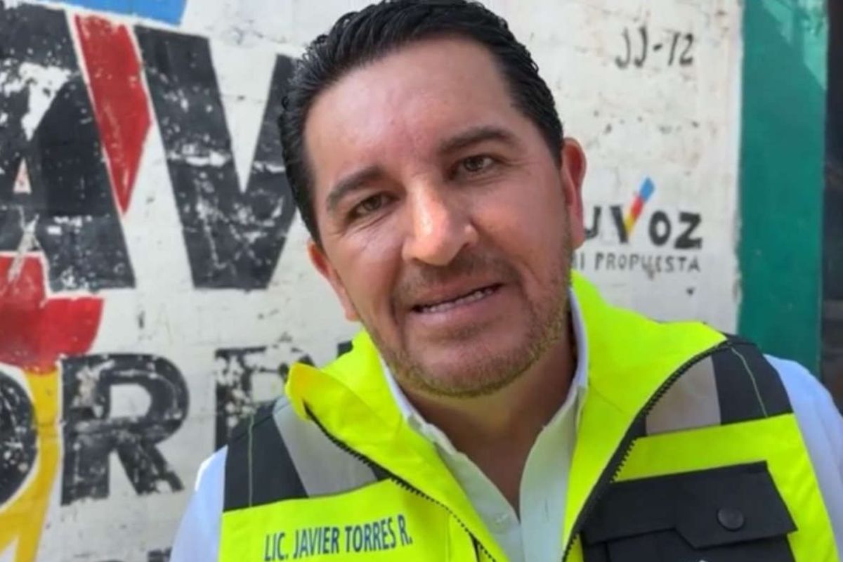 Javier Torres, alcalde de Fresnillo. 