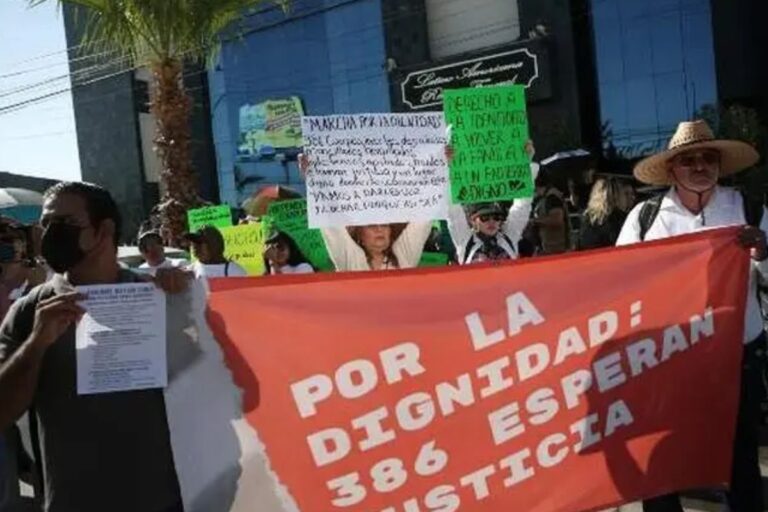 Marchan familias, que dudan de incineración en Crematorio Plenitud
