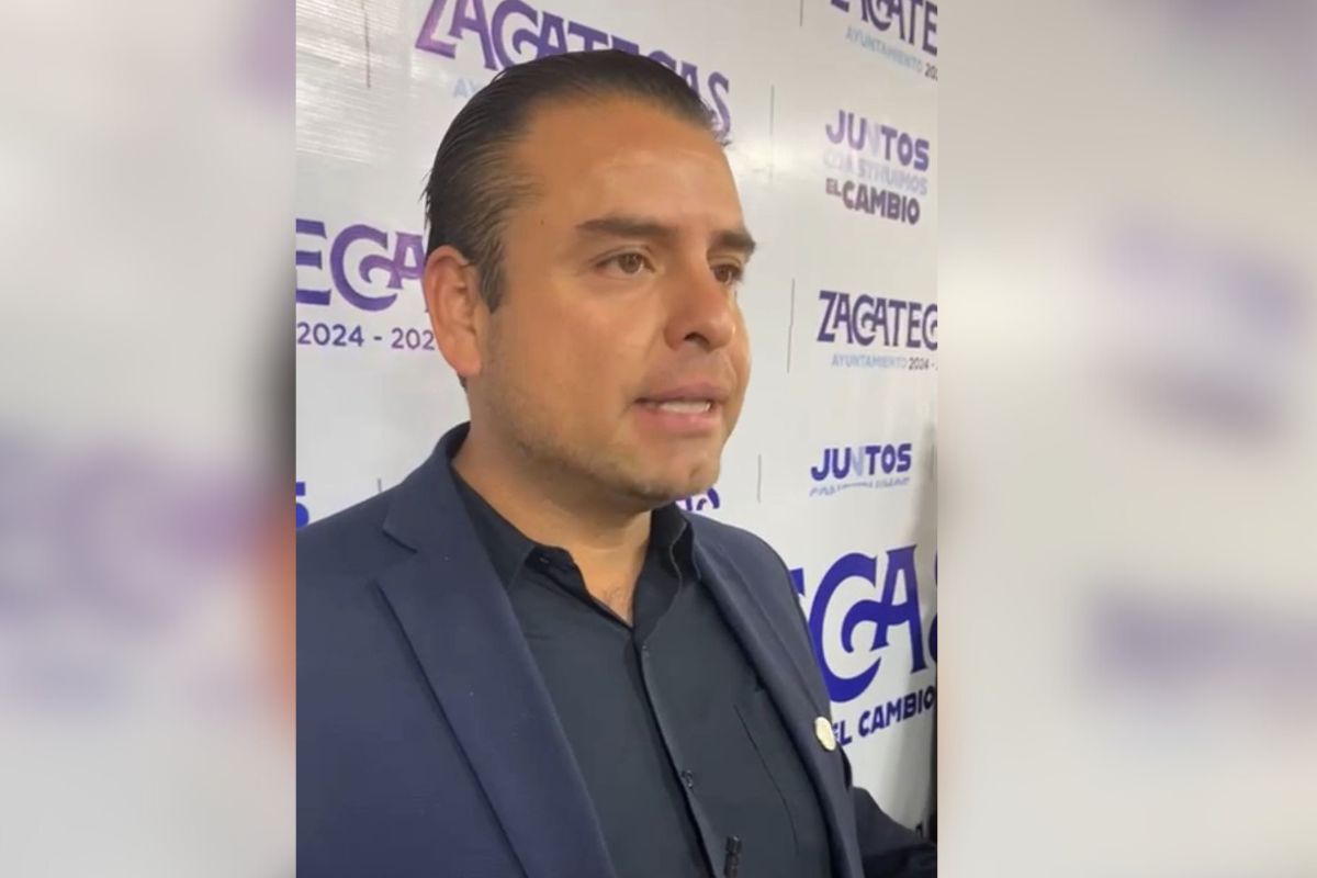 Miguel Varela, alcalde de Zacatecas.